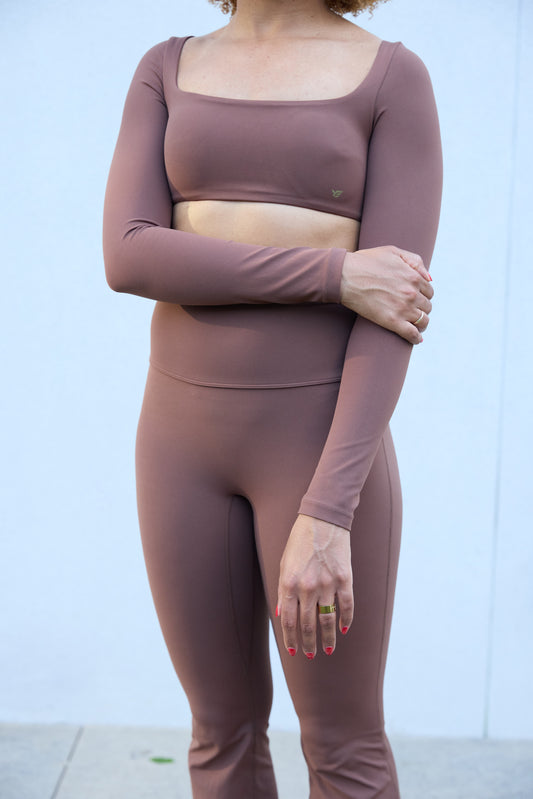 Essence Long Sleeve- Mocha