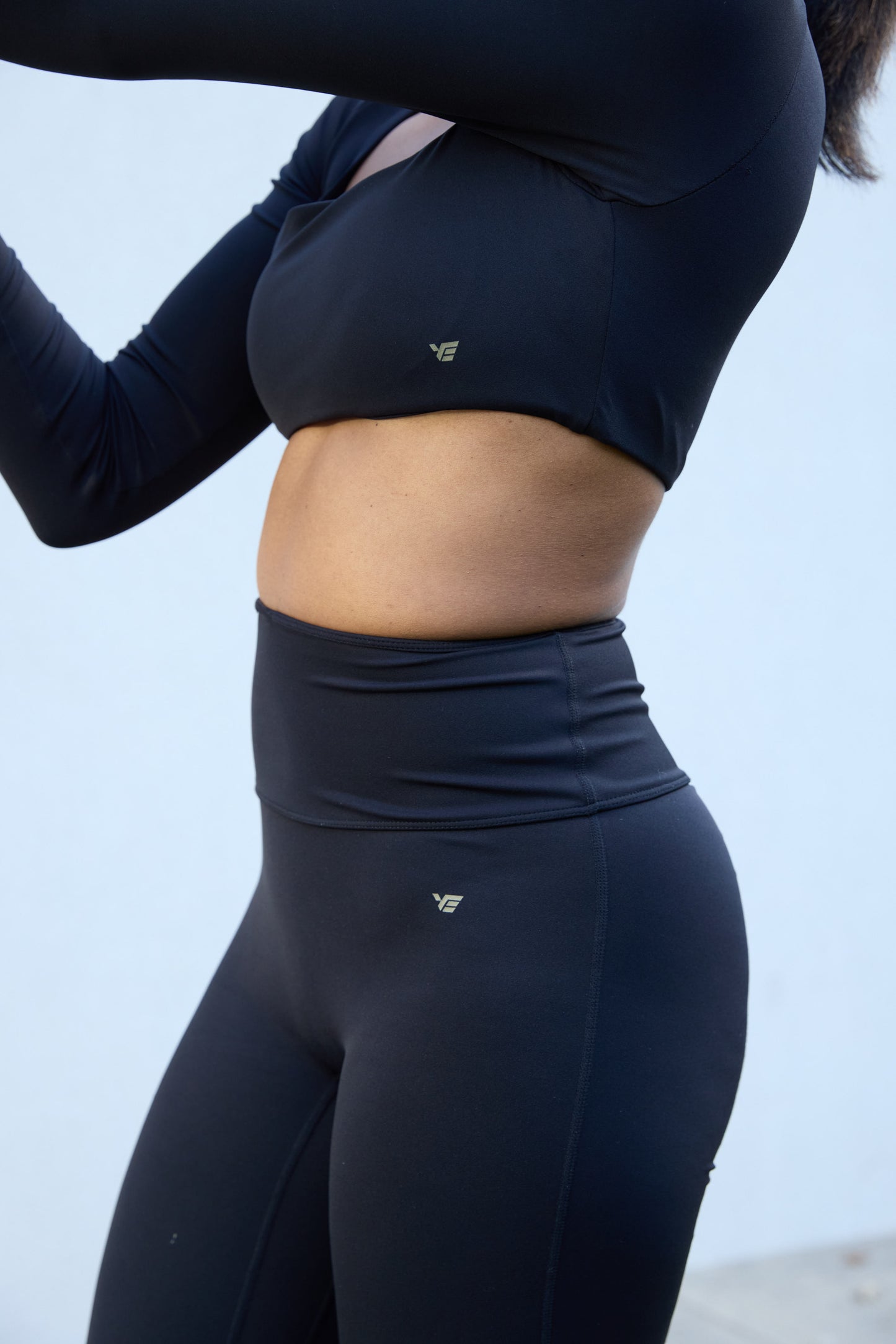 Essence Yoga Pants- Midnight Black