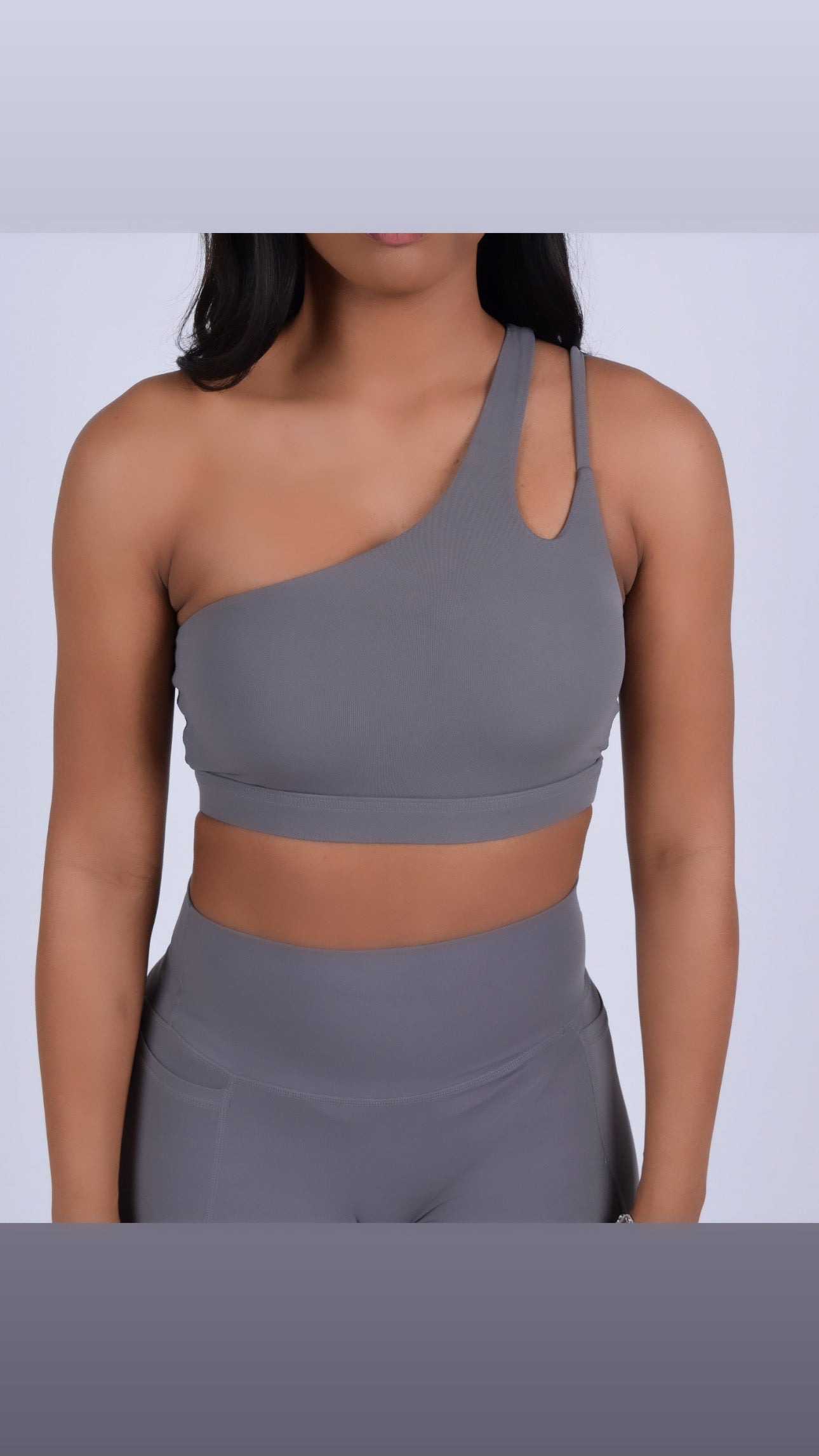 Genesis One Shoulder Set - Grey