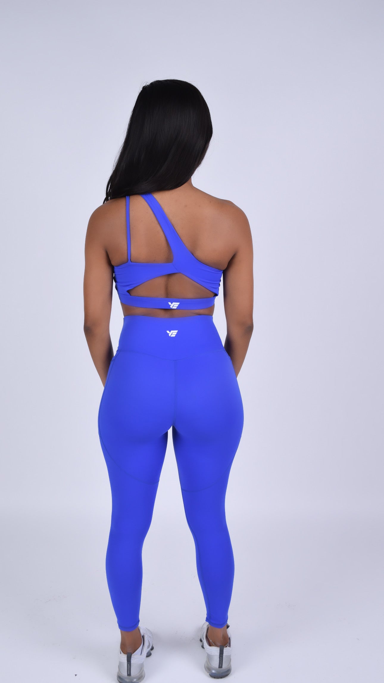 Genesis One Shoulder Set - Royal Blue